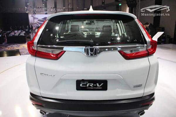 duoi xe honda crv 2019 7 cho muaxegiatot vn 13 - So sánh xe 7 chỗ Hyundai Santafe và Honda CR-V