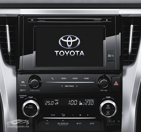 he thong giai tri toyota alphard 2019 muaxegiatot vn - Toyota Alphard 2022: đánh giá xe, giá bán & hình ảnh