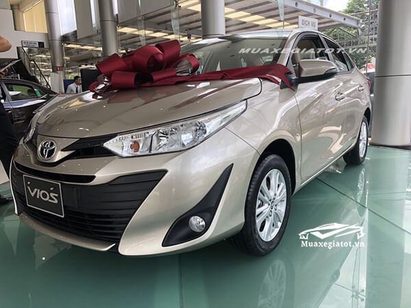 toyota vios 2018 mau nau vang be muaxegiatot vn - Toyota Vios E MT 2022 (số sàn): đánh giá xe, giá bán & hình ảnh