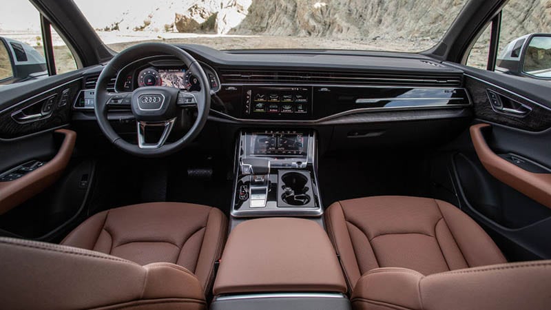 noi that xe audi q7 2021 giaxehoi vn 800x450 1 - Audi Q7 2022: đánh giá xe, giá bán & hình ảnh