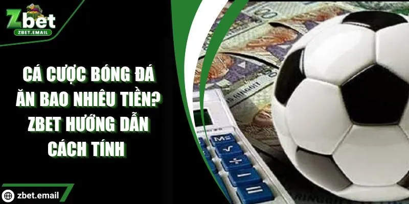Cá cược bóng đá ăn bao nhiêu tiền