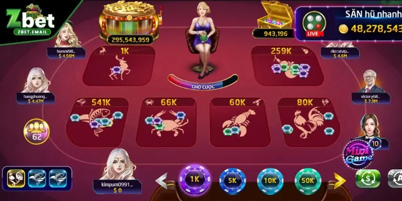 Hướng dẫn tham gia bầu cua online chi tiết cho tân thủ