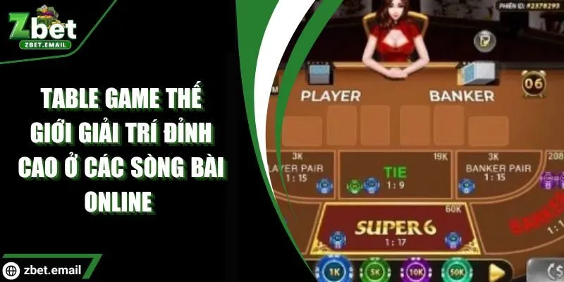 Table game